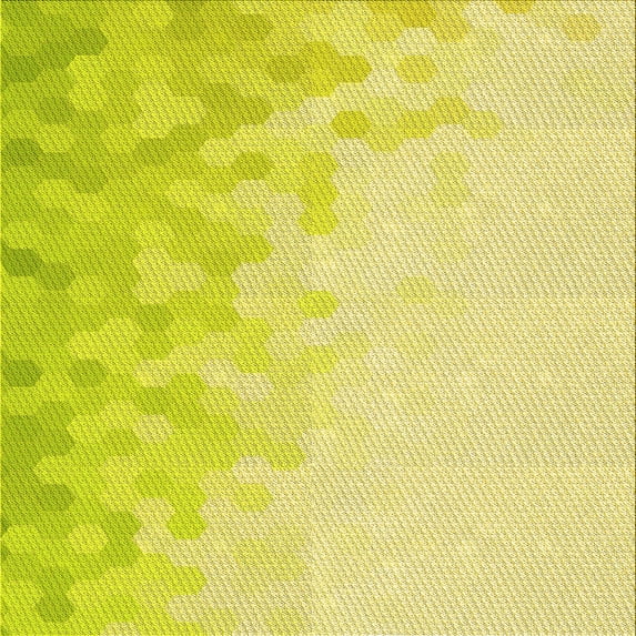 Ahgly Company Machine Washable Indoor Square Transitional Golden Brown Yellow Area Rugs, 4' Square