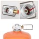 thumbnail image 2 of Camping Gas Saver Plus Gas Converter Shifter Refill Flat Tank Conversion Adapter Camping Gas Adapter Valve,Gold, 2 of 5