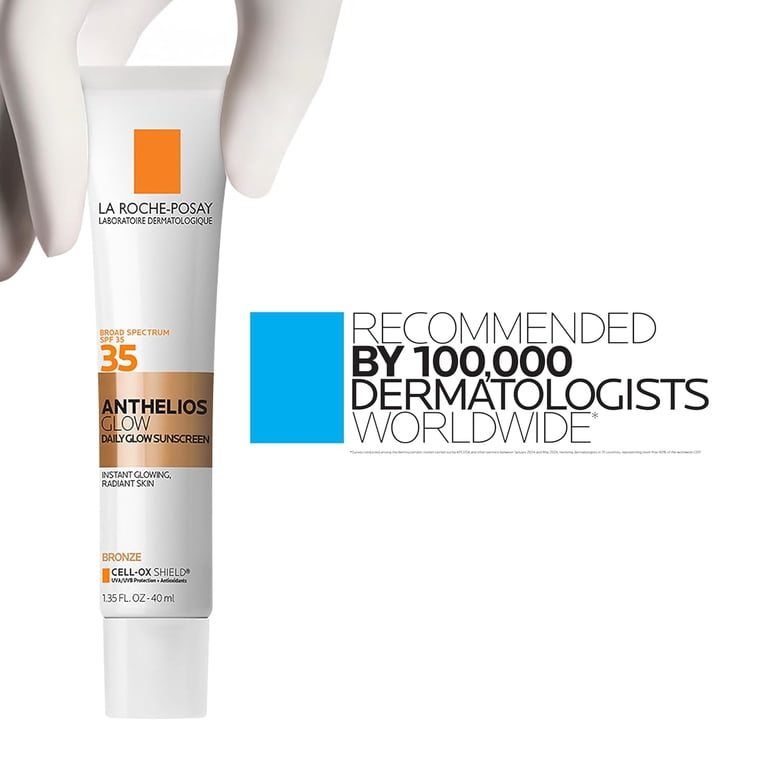 La Roche-Posay Anthelios Glow Face Sunscreen SPF 35 - Bronze, 1.35