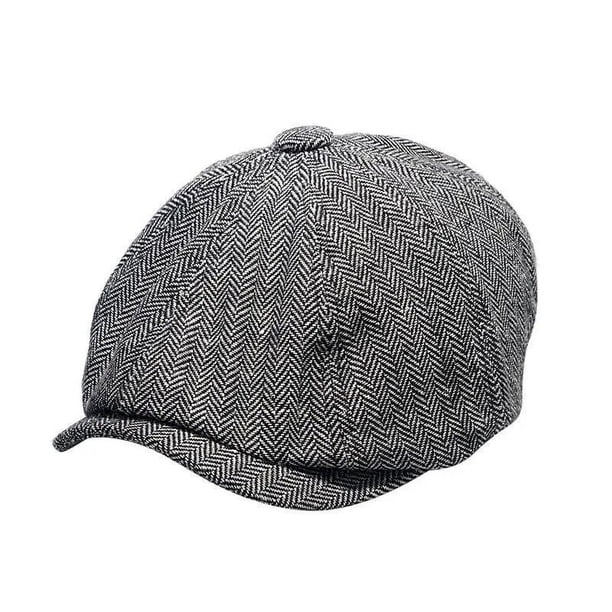 Boina clásica de algodón para hombre, sombrero de ala plana ajustable, de primavera