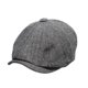 thumbnail image 1 of Boina clásica de algodón para hombre, sombrero de ala plana ajustable, de primavera, 1 of 4