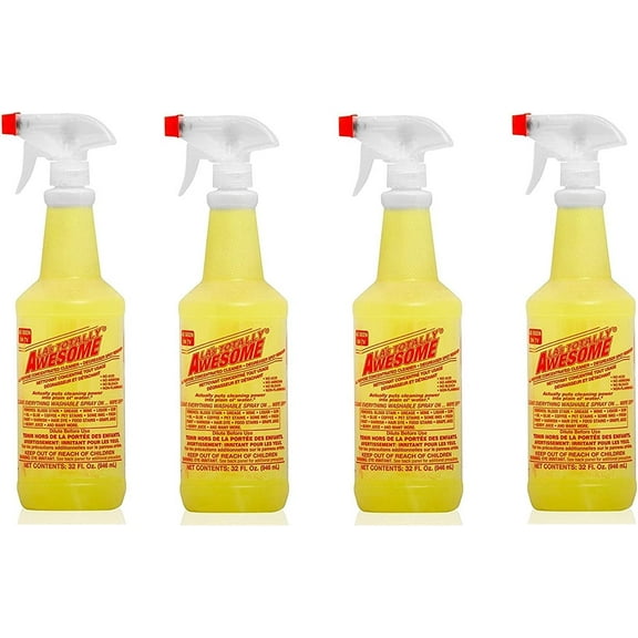 La's Totally Awesome All Purpose Concentrated Cleaner, 32 oz. Bottles (Pack of 4)