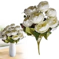 thumbnail image 2 of 82 Inch Fake Rose Vines, 24-Bloom Faux Flowers for Wedding Arch Basket, Hanging Plants, Artificial Garland, Dense Floral Arrangement Indoor Outdoor Decor, 2 of 9