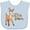 Blue, variant on Inktastic Little Deer Boys or Girls Baby Bib