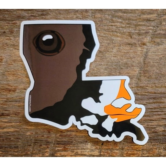 Louisiana Specklebelly Goose Skin Sticker Decal