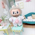 thumbnail image 5 of Ropa y accesorios para muñecas Labubu de 17 cm, minimuñecas de peluche, camiseta, mono con tirantes, chaqueta, regalo para fanáticos, 5 of 5