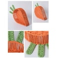 thumbnail image 3 of JZROCKER Decorative Snacks and Nut Holder Food Serving Tray Carrot Shaped Snacks Keys Organiser for Living Room or Entryway, 3 of 7