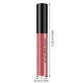 thumbnail image 4 of USYFAKGH Twelve Color Textured Lip Gloss Non Stick Cup Coloring Strong Velvet Texture Lipstick Lip Gloss 4ml, 4 of 9
