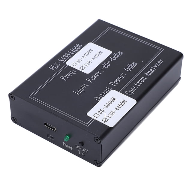 Point Spectrum Frequency Analyzer, Simple Light Weight 4 Modes Spectrum Frequency Analyzer For Electric Signal