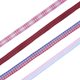 thumbnail image 1 of 4 rollos de cinta jacquard de tartán Jack de 18,3 m, 11 mm de ancho, borde tejido a cuadros, cintas de cuadros vichy navideñas para manualidades, 1 of 9