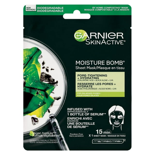 Masque Tissu Charbon Super Purificateur, 32 GR