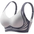 thumbnail image 4 of 2025New Lifting Anti-Sagging Wireless Push-up Bra, Women Adjustable V Neck No Underwire, 4 of 4
