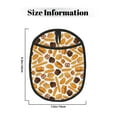 thumbnail image 3 of coffee bun hot dog Pot Holders for Kitchen - Heat Resistant Oven Mitts Hot Pads with Pocket, Non Slip Silicone Pot Holders, Cuteness Hanging Loop Potholders for Kitchen Baking, 3 of 5