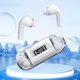 thumbnail image 4 of Auricular Space Capsule Transparente Bluetooth-Compatible 5.3 (Blanco), 4 of 8