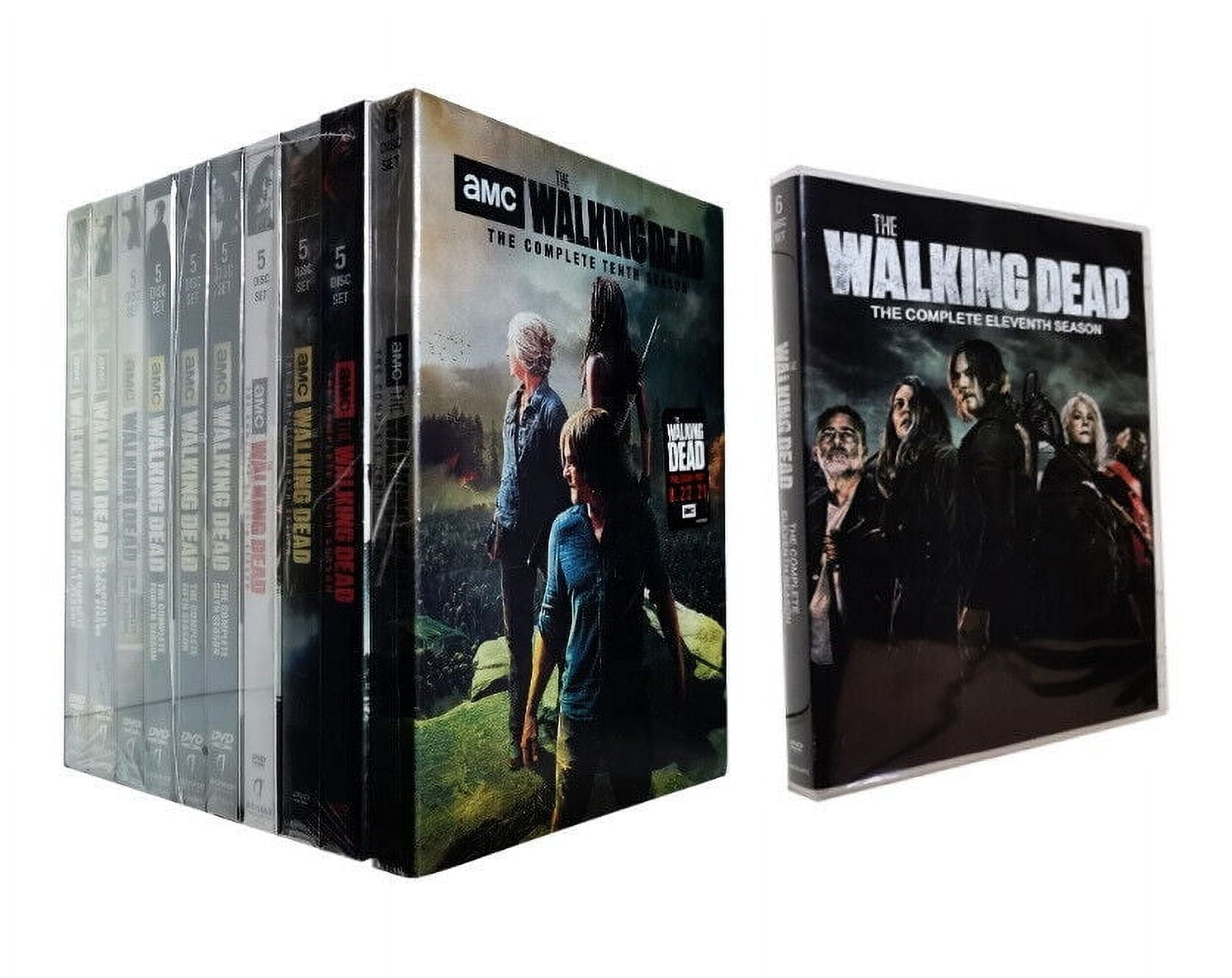 The Walking Dead Complete Seasons 1-11 Full DVD Box Set - Walmart.com
