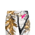 thumbnail image 4 of Grblisyd School Uniform Pants for Girls Flare High Elastic Waist Dress Trousers Back to School Clothes Teens Camo Maple Leaf Print Stretchy Button Pant, 4 of 6