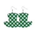 thumbnail image 2 of Pendientes para mujer, regalos para mujer, pendientes de San Patricio, pendientes verdes en forma de gota, joyería, regalo festivo para mujer, pendientes de moda., 2 of 2