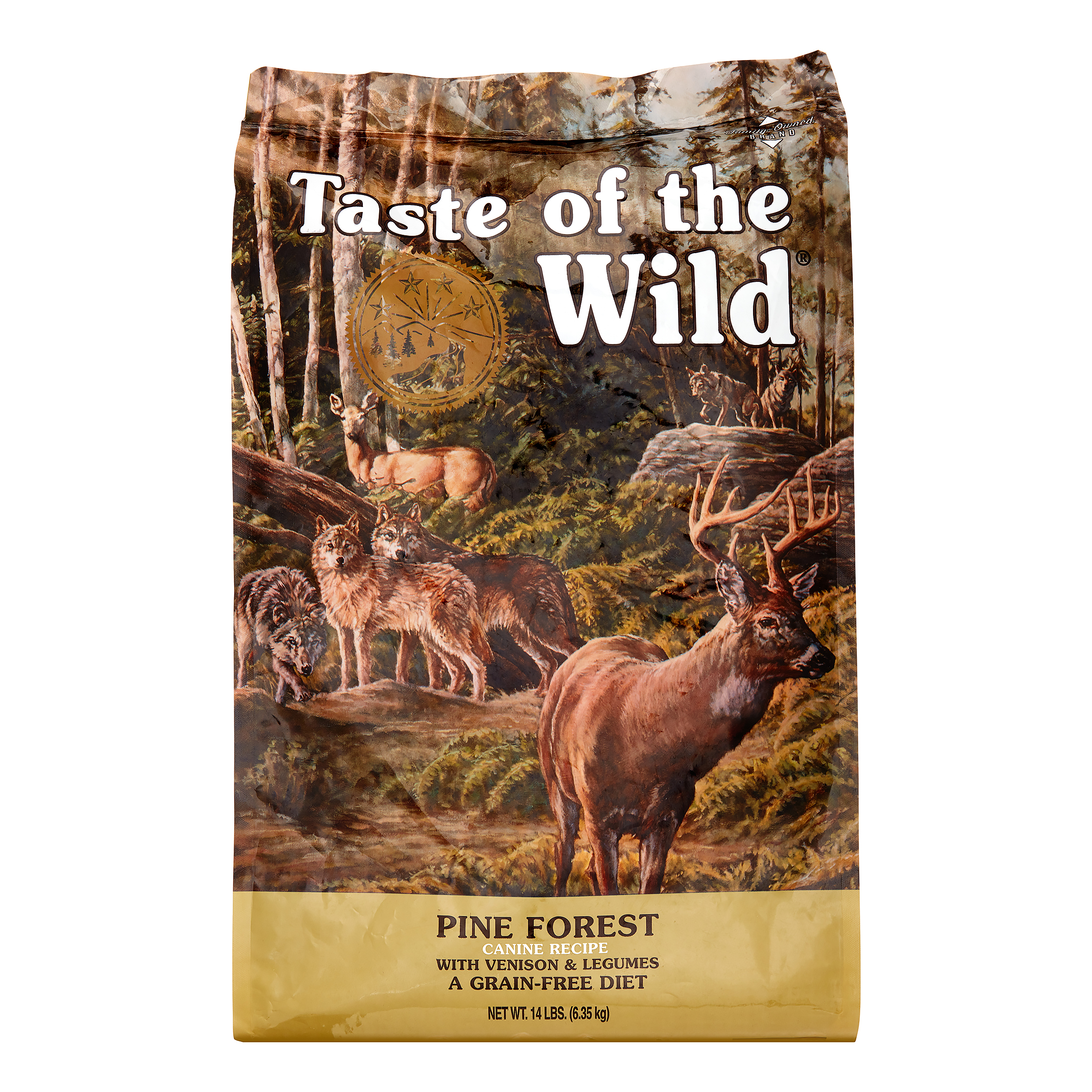 Taste of the Wild GrainFree Venison & Legumes Pine Forest Dry Dog Food