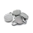 thumbnail image 2 of Dental Orthodontic Braces Bondable Lingual Buttons With Traction Hooks,10pcs/Pack, Mesh Base (5 Packs), 2 of 7