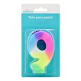 thumbnail image 1 of Vela Way to celebrate! para Pastel con Glitter No 9 Multicolor, 1 of 4