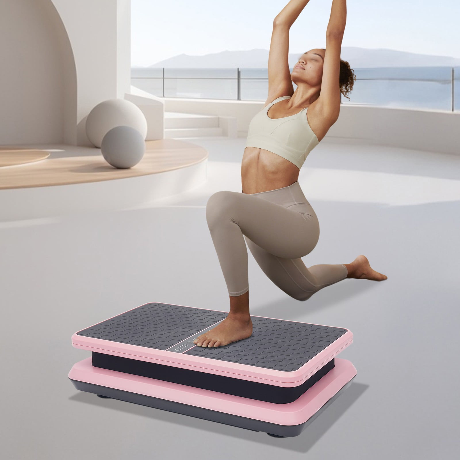 Vibrating Platform, Vibrating Plate for Women & Men Whole Body Weight Loss