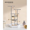 thumbnail image 2 of Soporte para Joyas SONGMICS de 3 Niveles con Bandeja en Gris Paloma y Blanco, 2 of 7