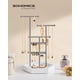 thumbnail image 2 of Soporte para Joyas SONGMICS de 3 Niveles con Bandeja en Gris Paloma y Blanco, 2 of 7