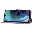 thumbnail image 2 of Dteck Compatible For Motorola Moto G51 5G Wallet Case,Luxury PU Leather Magnetic Closure Flip Card Slot Kickstand Cover with Wrist Strap.For Motorola Moto G51 5G,Lightpurple, 2 of 8