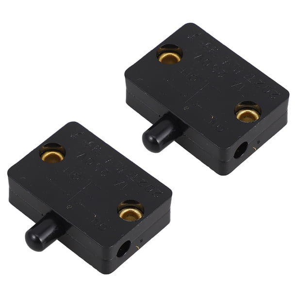 2 interruptores de luz para puerta de armario, interruptor automático de luz táctil para armario, interruptor de puerta de armario, interruptor de luz de puerta de empuje para romper