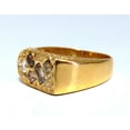 thumbnail image 2 of 2.30ct Natural Fancy color Diamonds Mens Ring 14Kt Classic Cigar Statement, 2 of 8