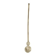 JeashCHAT Curtain Tiebacks Decorative Window Curtain Holdback Buckle Tie Back Holder for Home and Office 1Pc Gold