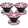 MightySkins POSOCK-Pink Star Rays Skin Decal Wrap for Sticker, Pink Star Rays - Pack of 3