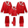 thumbnail image 2 of MYShe Christmas Family Pajamas Matching Sets Christmas Family Matching Pajamas, Festive Xmas Jammies Sets for the Whole Family, Holiday Pjs Christmas Red,M, 2 of 7