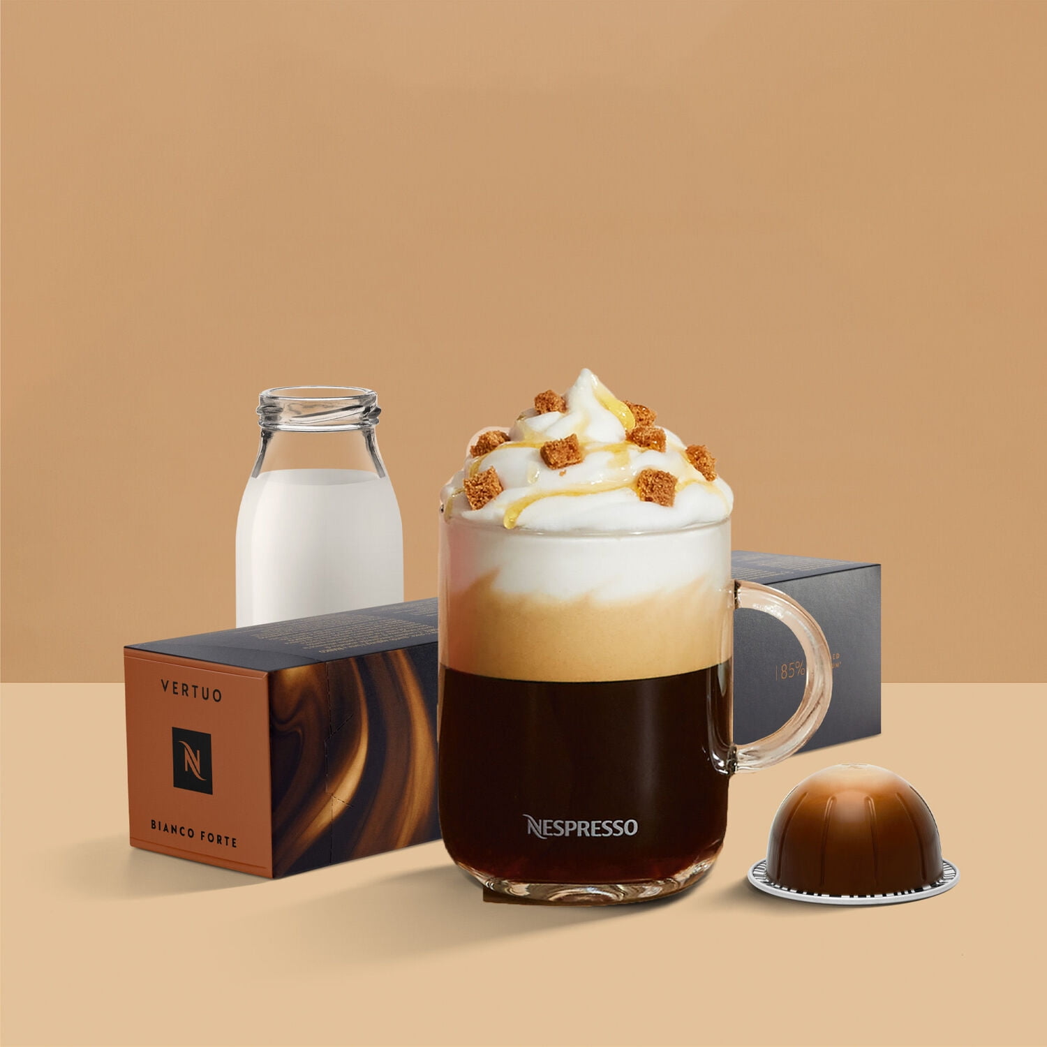 Nespresso by De'Longhi Nespresso Vertuo Lattissima by De'Longhi, White