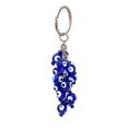 thumbnail image 1 of Vintage Decor Evil Eye Key Rings Blue Evil Eye Pendant Blue Evil Eye Decor Turkish Evil Eye Beads Crafting Glass Keychain, 1 of 3