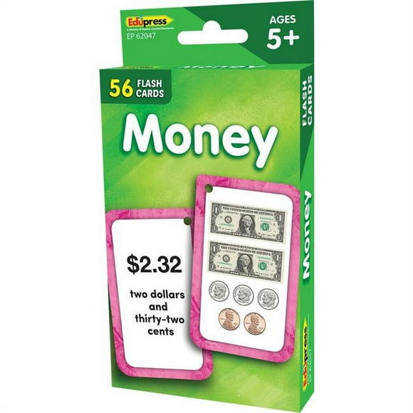 Teacher Created Resources EP-62047 Money Flash Cards