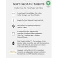 thumbnail image 7 of A1HC Organic Cotton Duvet Cover 300 Thread Count GOTS Certified, Soft & Silky Sateen Weave, King 92"x108" - White, 7 of 7