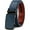 Blue, variant on Ratchet Belt for Men Dress Adjustable 1 3/8" Genuine Leather Designer Belt, Size Length Can be Cut, with Gift Box
