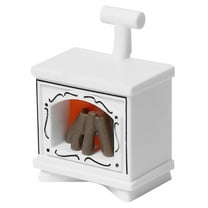 Neoyler Indoor Fireplace LED Christmas Decorations Vintage Flame Night Light Realistic Imitation Fireplace Warm Ambiance Home Holiday Decor Cozy Festive Nights Mood Enhancement 2.8in White