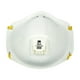 thumbnail image 3 of Respirador desechable 3M N95 Metal Working con válvula blanco, 3 of 6