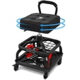 thumbnail image 1 of Taburete Rolling Shop FREKYROCK, altura regulable, 150 kg de capacidad, 1 of 9