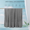 thumbnail image 6 of Aship Cooling Blanket King, Q-MAX>0.5 Arc-Chill Cooling Technology Soft Breathable Double-Sided Summer Blankets for Beds - Black 90"x 108", 6 of 8