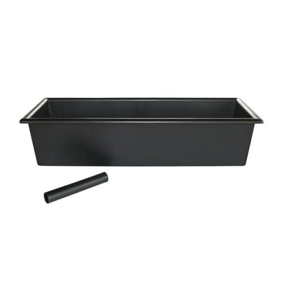 Soro Essentials- Polystyrene Bar Drain Tray with Removable Drain Tube- Drain Drip Tray for Coffee Bar Drip Tray for Home Bar Draining Tray Fruit Garnish Tools Drain Bar Holder