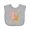 AC-Heather Grey, variant on Inktastic 1st Birthday Cute Teddy Bear Theme Boys or Girls Baby Bib