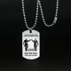 thumbnail image 4 of Collar con placa de identificación para perro, colgante fraternal para hombres, motocicleta, ejército, hermanos, soldado, hombre duro, mejor amigo, joyería de acero inoxidable, regalo Zqw, 4 of 5