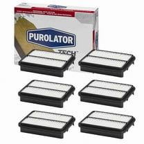 6 pc Purolator TECH TA24645 Air Filters for 042-1488 143-2080 17801-08010 17801-35020 17801-35020-83 26162 299 33-2050-1 36162 4162 46162 6162 61946162 66162 6690 73-386 88162 94162 94376353 A-4645