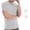 Gray, variant on Men's Ice Silk Summer Short Sleeve T-Shirt Basic Solid Crewneck Pullovers Stretch Outdoor Workout Casual Tee Tops