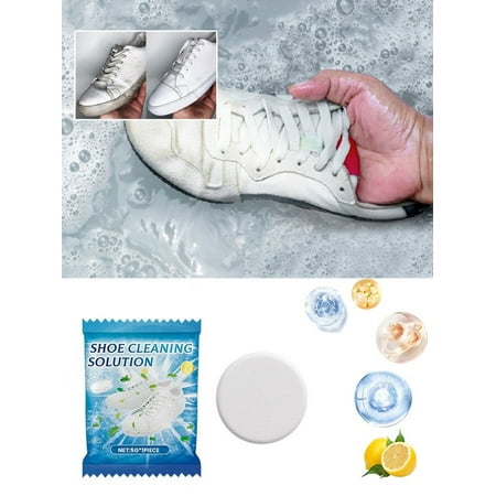 

Bgliely Oxygen Bubble Powder Shoe Cleaner Active Decontamination Formula - Reusable - Perfect for White Mesh Shoes white