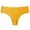 Yellow, variant on Underwear for Women Seamless Scalloped Edge Thong Panties Comfortable No Show Underwear for Everyday Wear, Nude Color, Size S-XL