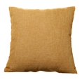thumbnail image 1 of AMERTEER Square Linen Solid Color Soft Pillow Case Sofa Bed Cover Cushion Home Ornament, 1 of 12